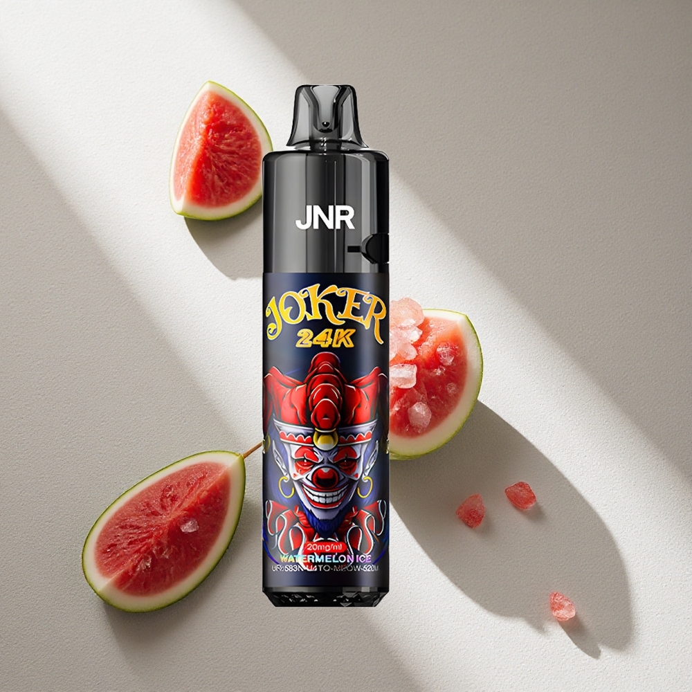 JNR Joker 24K Puffs Desechable Sandía Helada con Recargable Lateral y Niveles de Líquido Visible Argentina wholesale