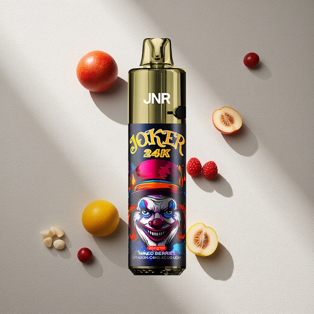 JNR Joker 24K Puffs Vape Desechable Frutos Rojos Mixtos 800mAh Tipo-C Argentina wholesale