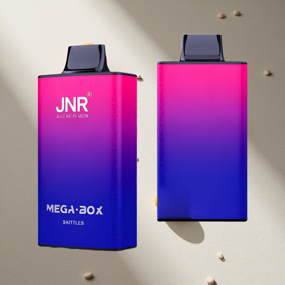 JNR Mega Box 25000 Puffs Desechable Vape Skittles (Sabor Frutal) con 30ml de Líquido y Carga Rápida Type-C Argentina wholesale