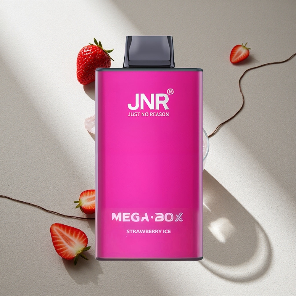 JNR Mega Box 25000 Puffs Fresa Hielo Vape Desechable 30ml Capacidad Argentina wholesale