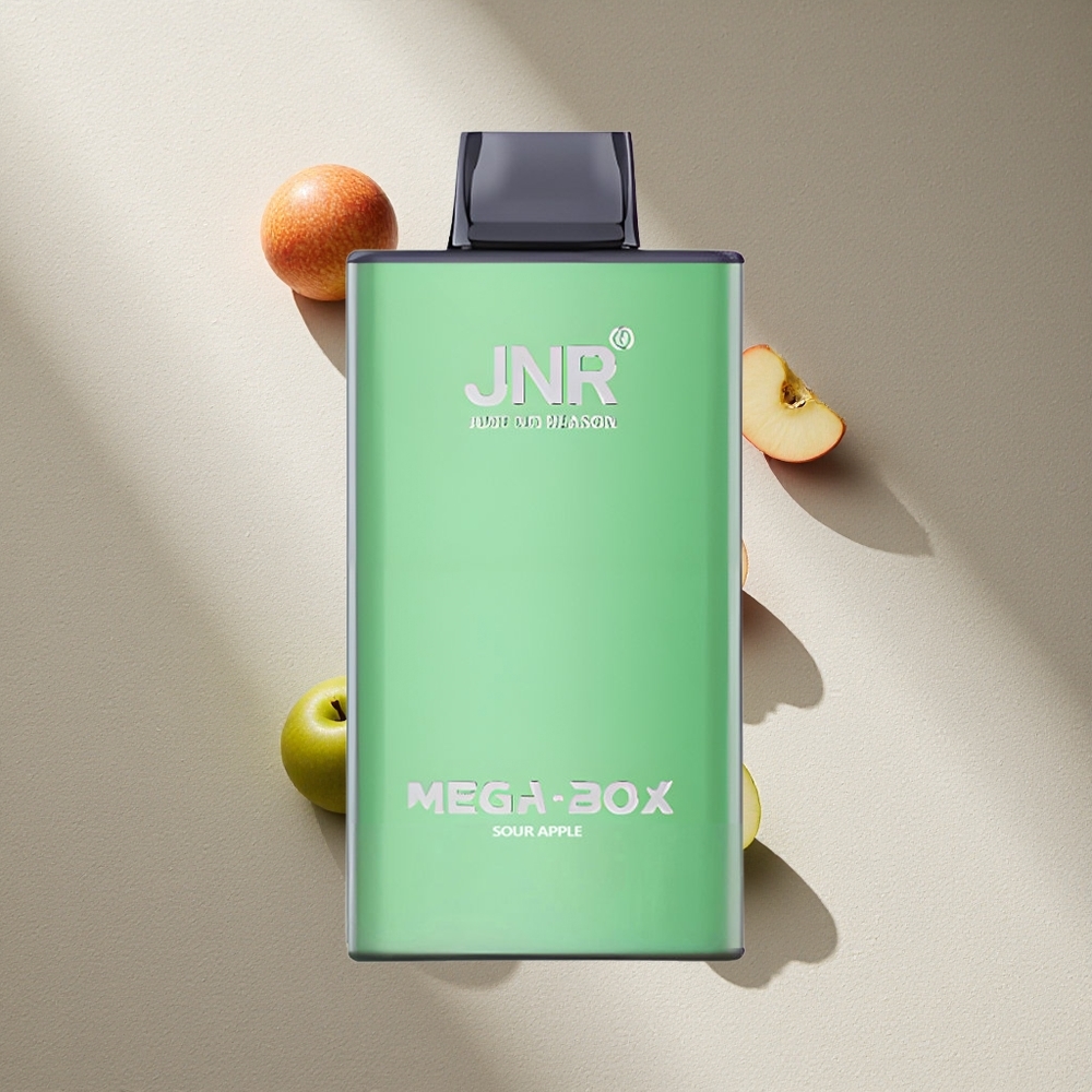 JNR Mega Box 25000 Puffs Manzana Ácida 30ml Capacidad de E-líquido Argentina wholesale
