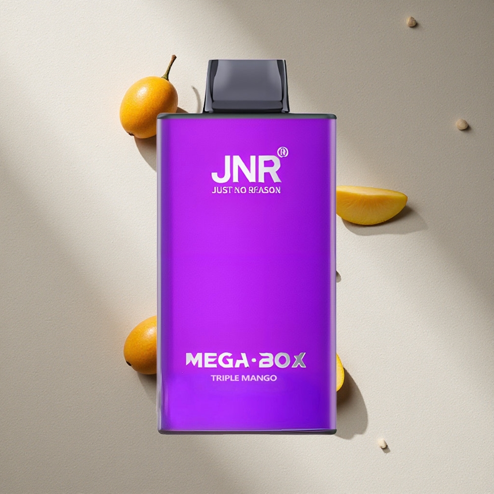 JNR Mega Box 25000 Puffs Triple Mango 30ml Capacidad de E-líquido Argentina wholesale
