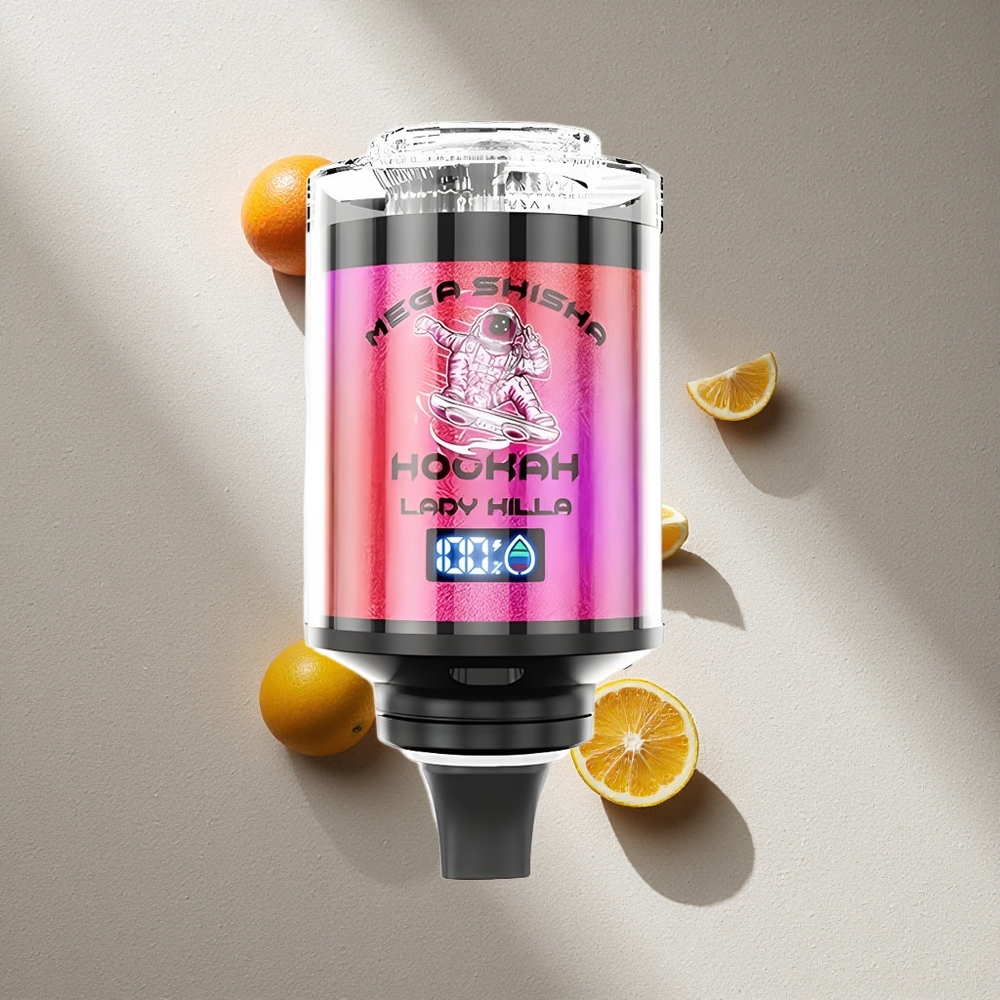 JNR Mega Shisha Hookah 100K Lady Killa 100000 Puffs 60ml capacidad de líquido Argentina wholesale