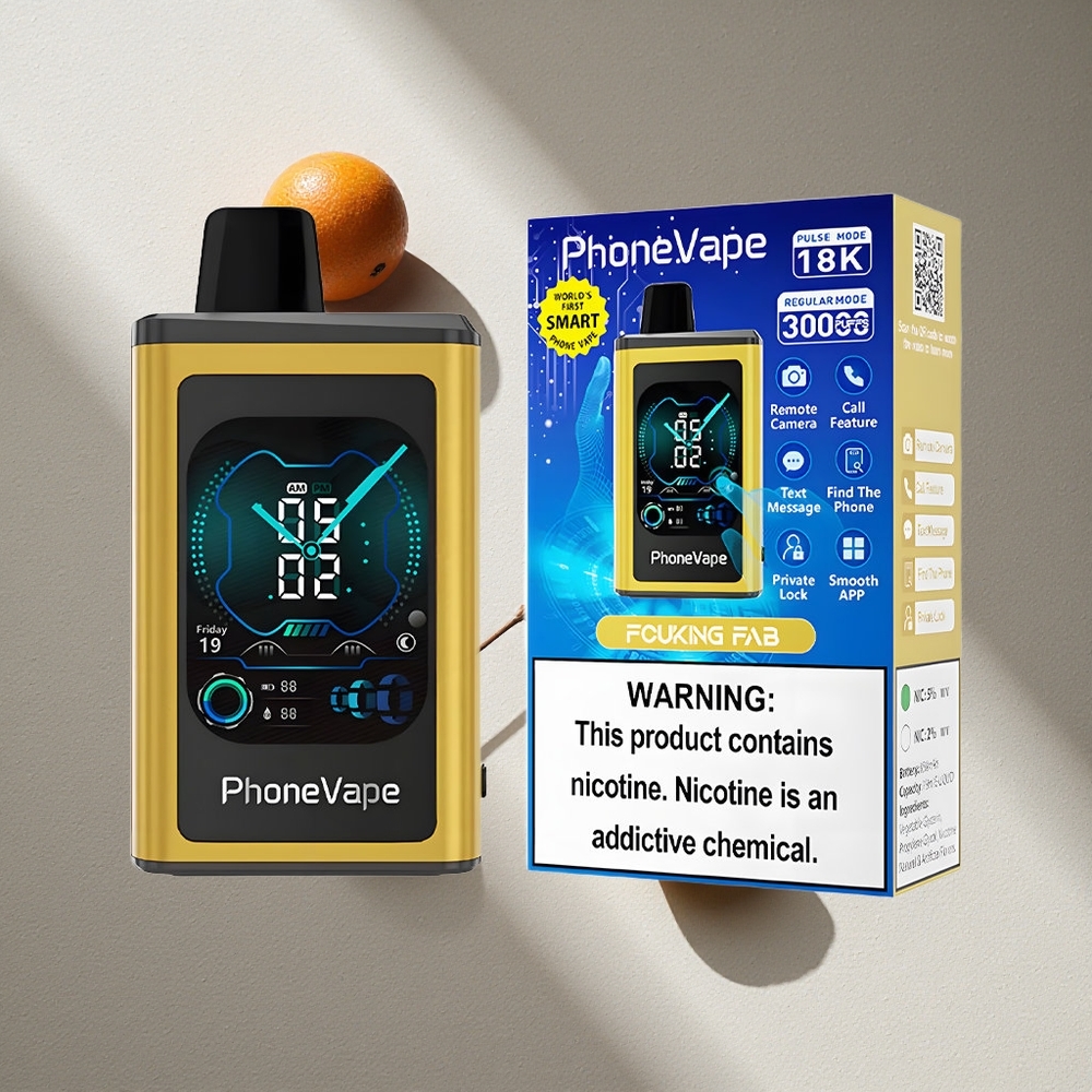 JNR PhoneVape 30000 Puffs Fabuloso Pantalla Completa Argentina wholesale