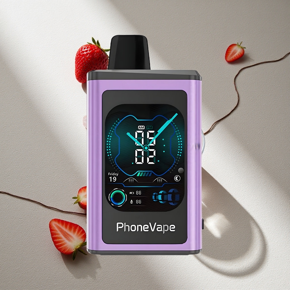 JNR PhoneVape 30000 Puffs Fresa Hielo Batería Recargable 850mAh Tipo-C Argentina wholesale