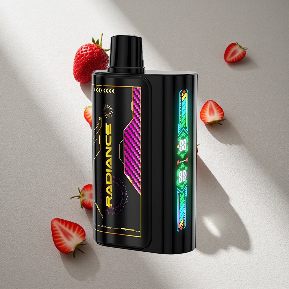 JNR Radiance 31000 Puffs Fresa Hielo Pantalla Inteligente Argentina wholesale