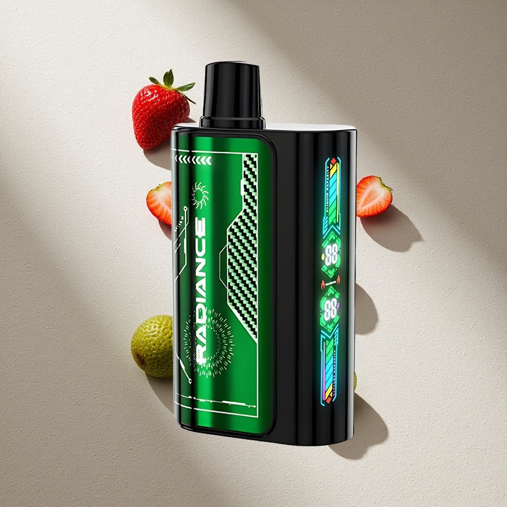 JNR Radiance 31000 Puffs Fresa Kiwi Pantalla Inteligente Argentina wholesale