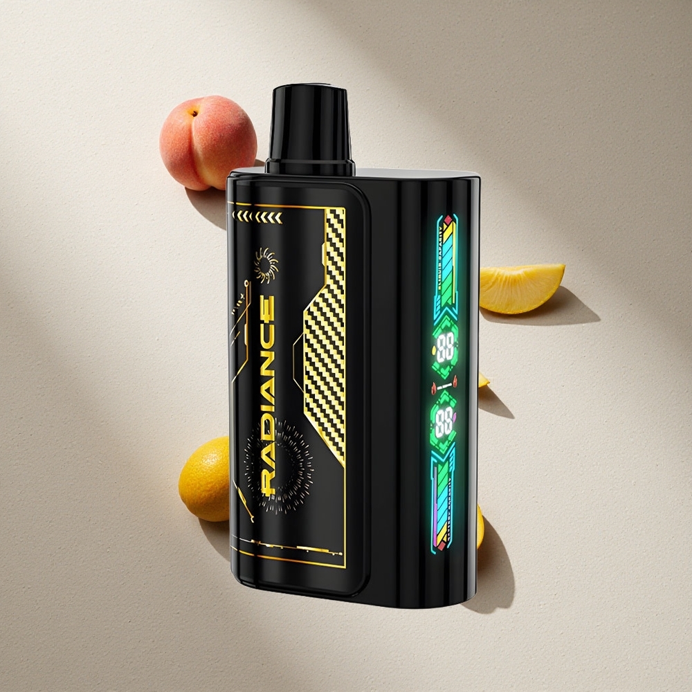 JNR Radiance 31000 Puffs Vape Desechable Durazno Mango Piña Pantalla Animación Inteligente Argentina wholesale