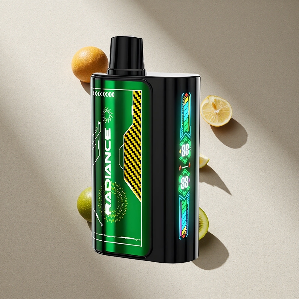 JNR Radiance 31000 Puffs Vape Desechable Maracuyá Kiwi Pantalla Inteligente Animada Argentina wholesale