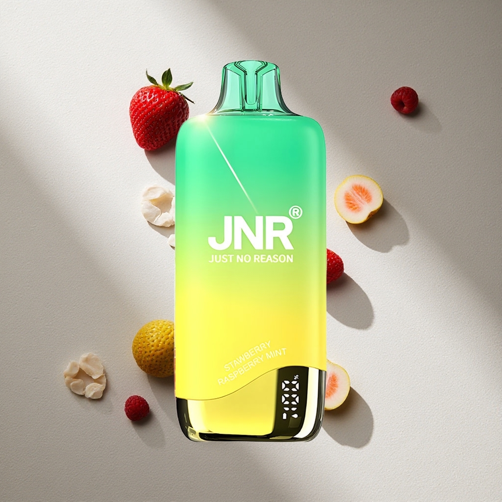 JNR Rainbow 10500 Puffs Fresa Frambuesa Menta 18ml Tanque de E-líquido Argentina wholesale