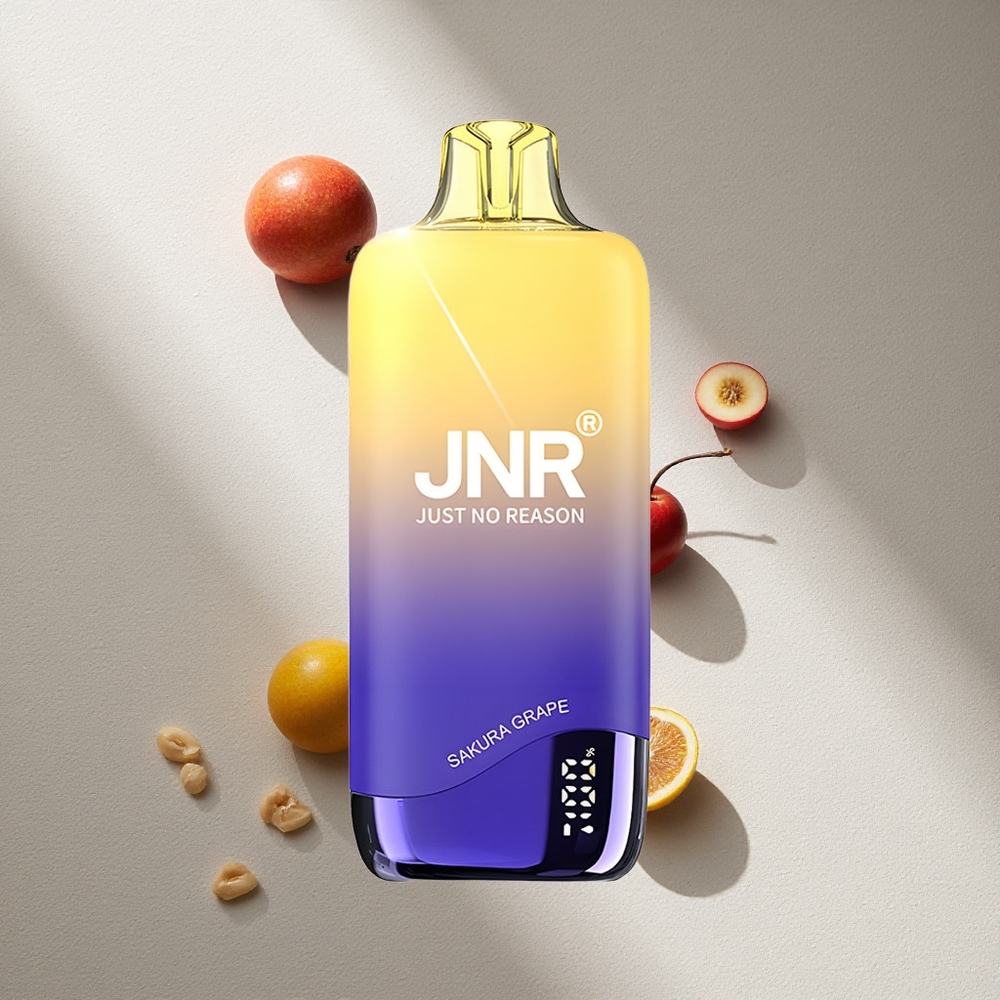 JNR Rainbow 10500 Puffs Vape Desechable Cereza Uva 18ml Tanque de E-líquido Argentina wholesale