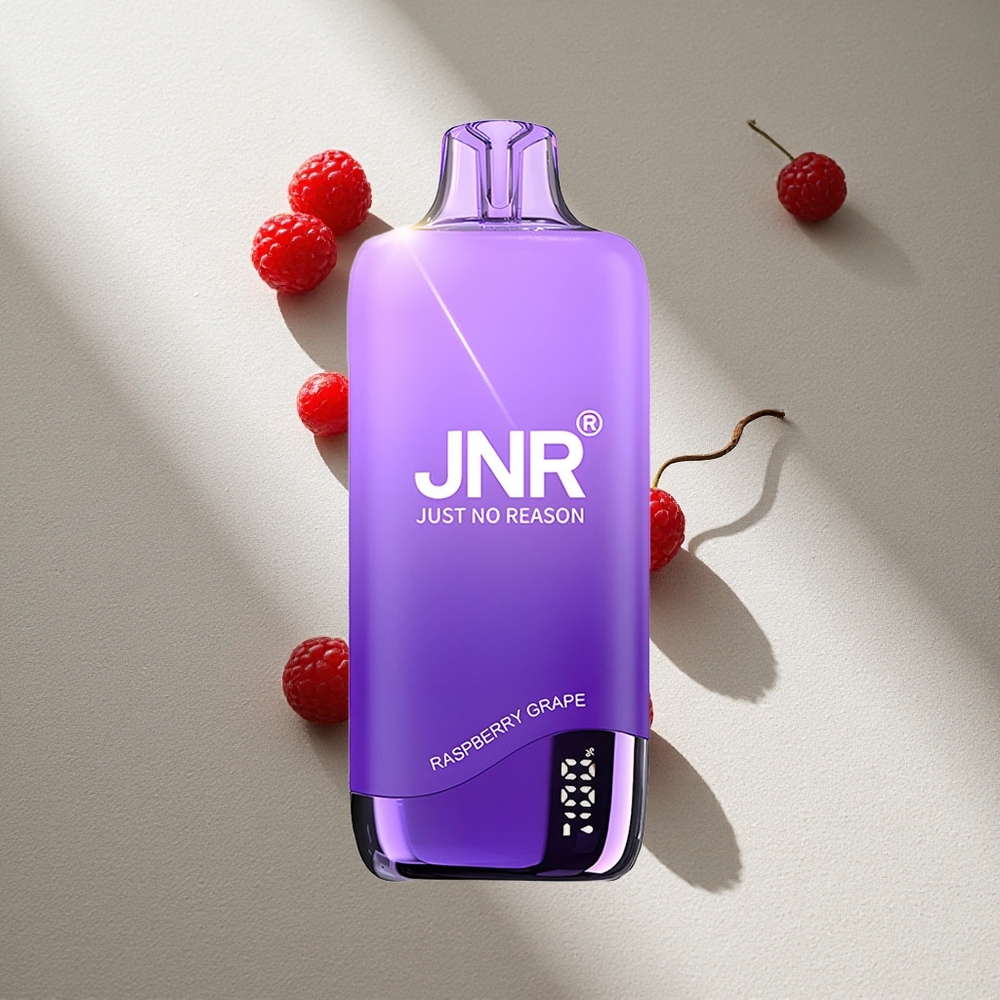 JNR Rainbow 10500 Puffs Vape Desechable Frambuesa Uva 18ml Tanque de Líquido Argentina wholesale