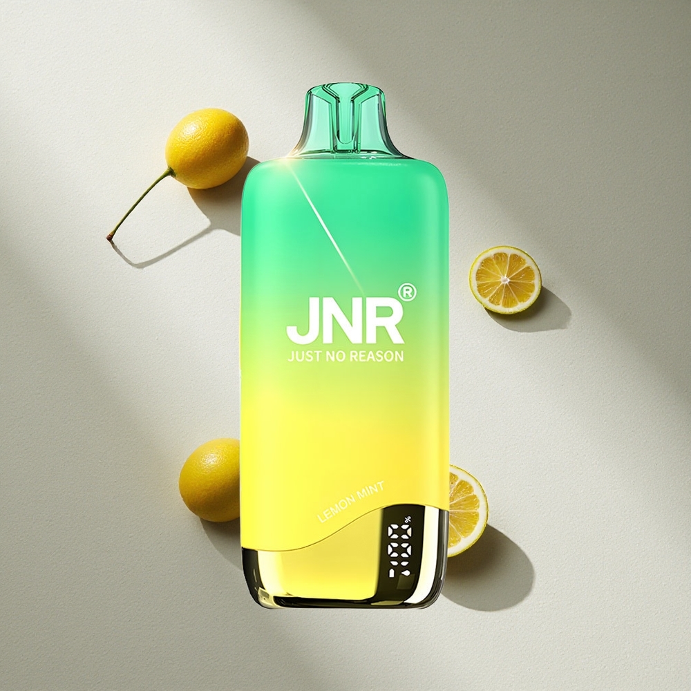 JNR Rainbow 10500 Puffs Vape Desechable Limón Menta 18ml Tanque Argentina wholesale