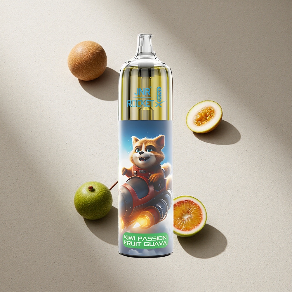 JNR Rocket-X 12400 Puffs Vape Desechable Kiwi Maracuyá Guayaba con Flujo de Aire Ajustable Argentina wholesale