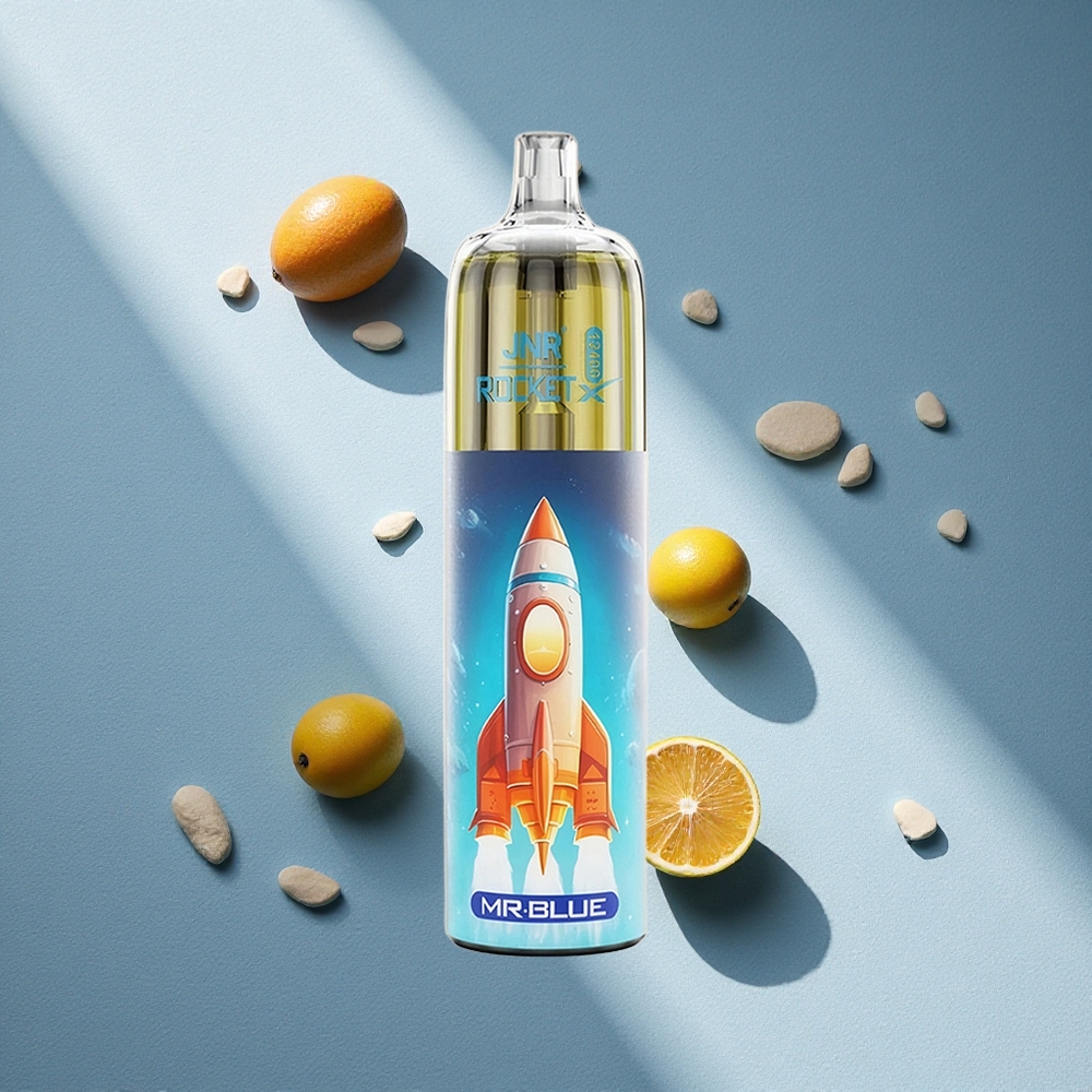 JNR Rocket-X 12400 Puffs Vape Desechable Sr Azul con Flujo de Aire Ajustable y RGB Argentina wholesale
