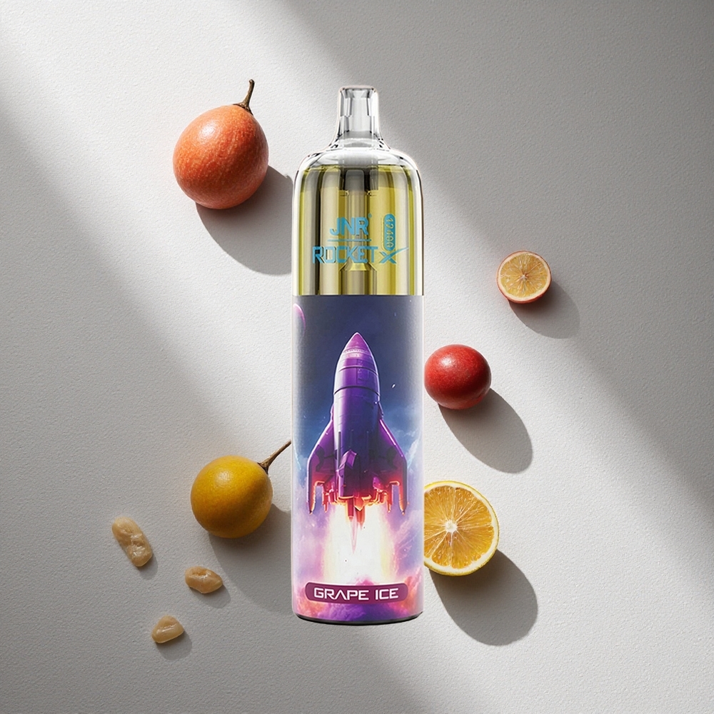 JNR Rocket-X 12400 Puffs Vape Desechable Uva Helada con Flujo de Aire Ajustable y Luces RGB Argentina wholesale