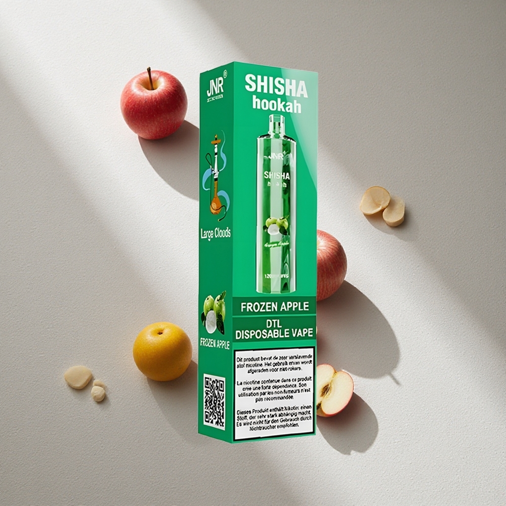 JNR Shisha Hookah 12000 Puffs Manzana Congelada 24ml 750mAh Argentina wholesale