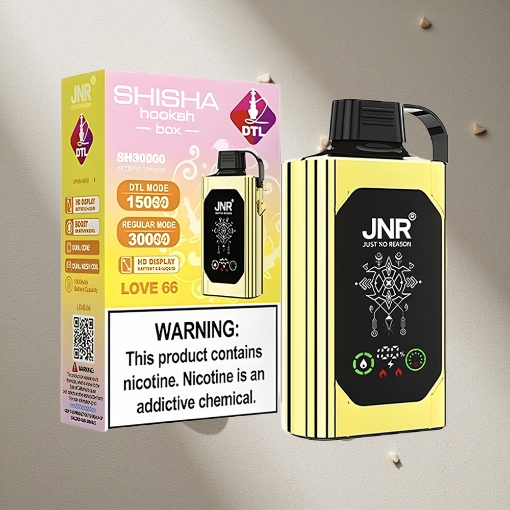 JNR Shisha Hookah Box 20500 Puffs Amor 66 Pantalla HD Dual Malla Argentina wholesale