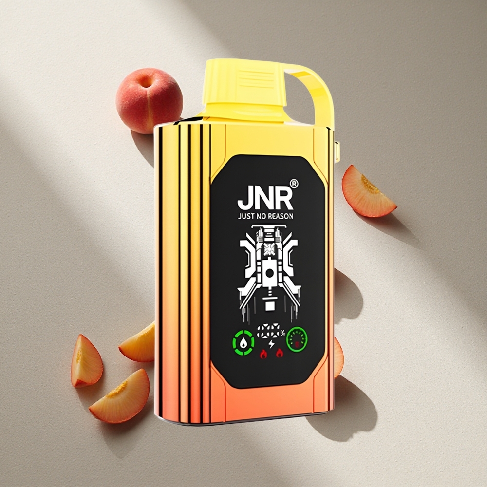 JNR Shisha Hookah Box 20500 Puffs Vape Melocotones Jugosos, Pantalla HD, Batería 1000mAh, Argentina wholesale