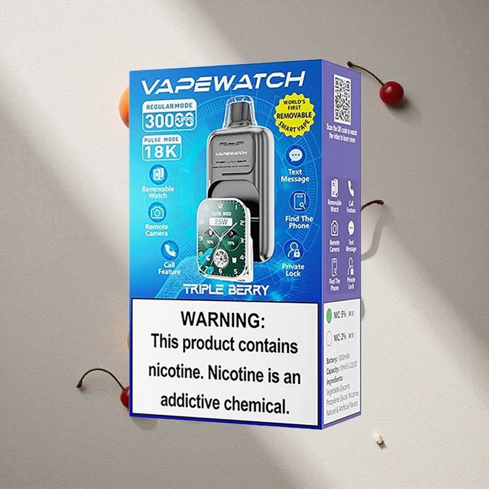 JNR Vape Watch 30000 Puffs Triple Bayas 19mL Argentina wholesale