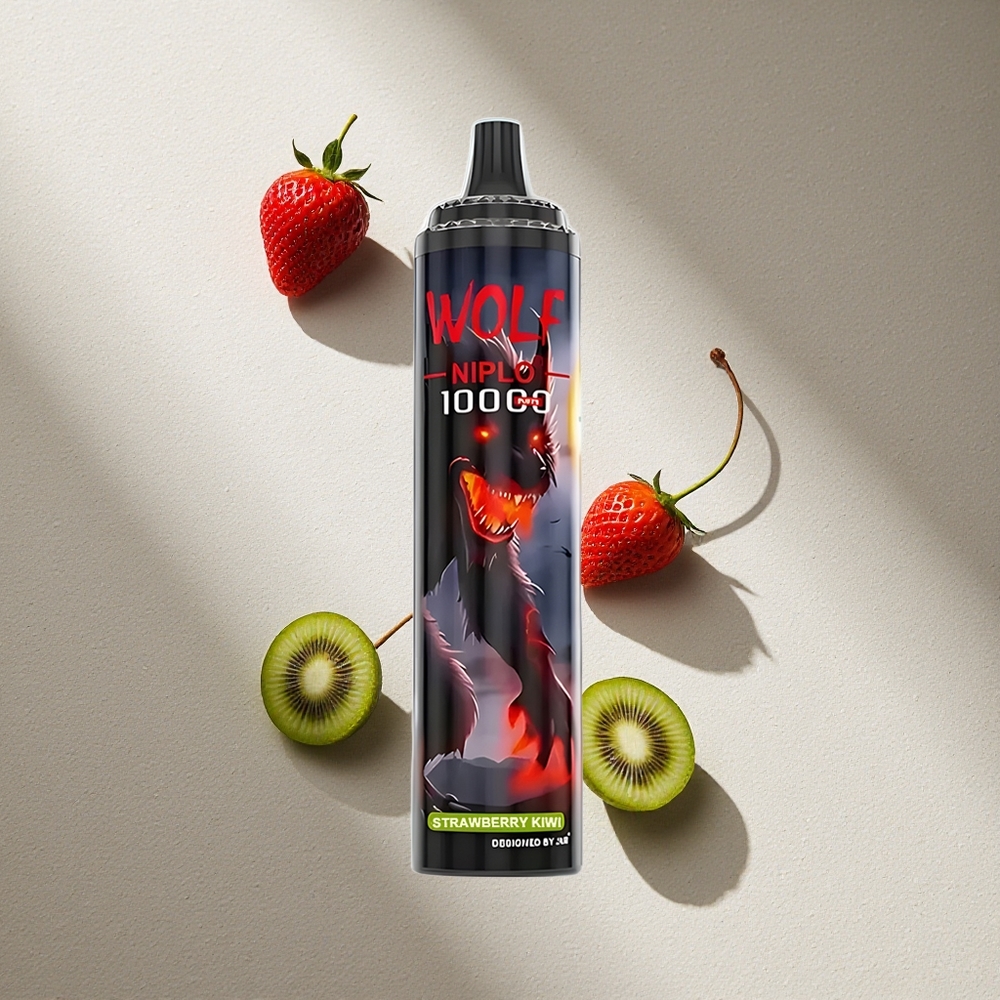 JNR Wolf Niplo 10000 Puffs Fresa Kiwi 20ml Recargable Tipo-C Argentina wholesale