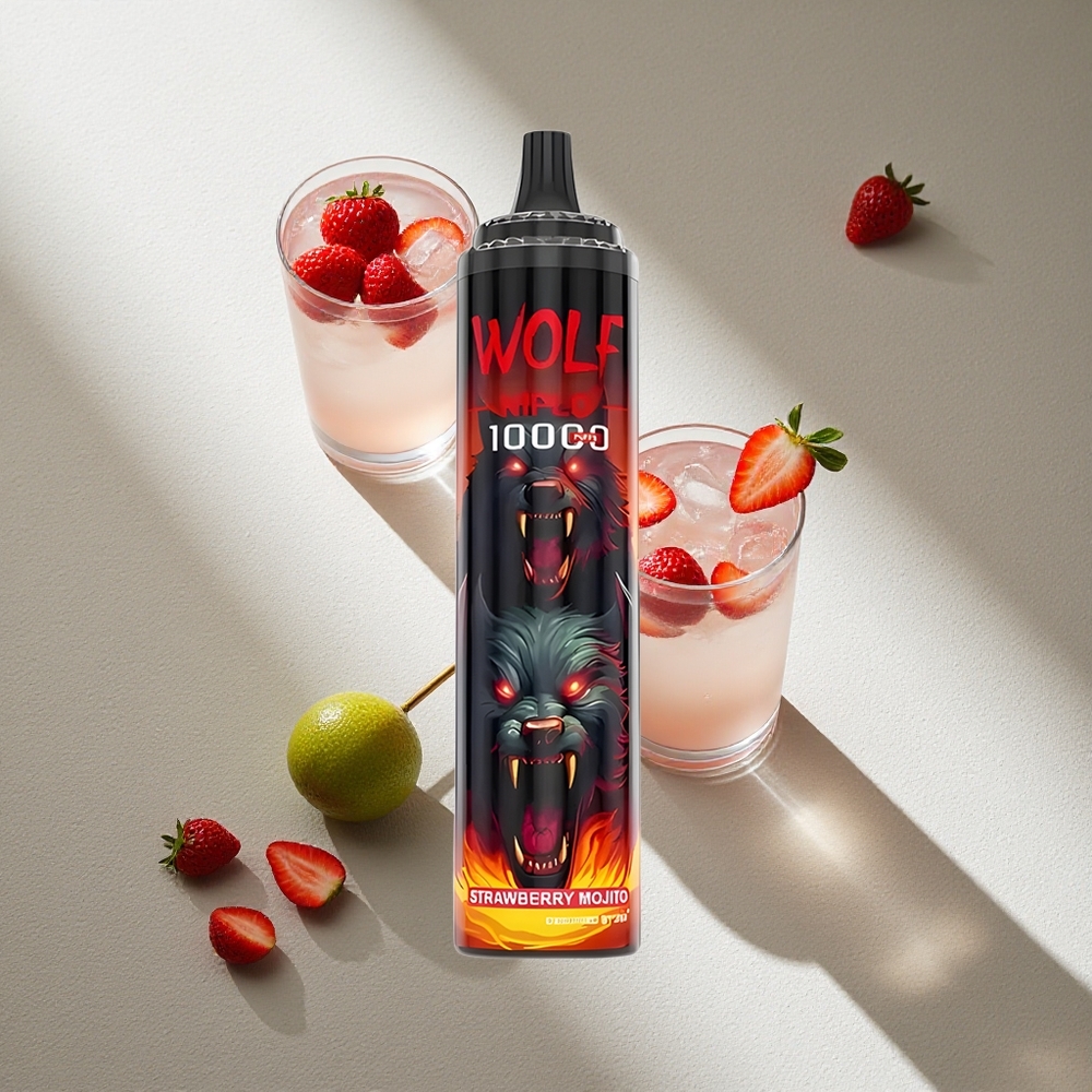 JNR Wolf Niplo 10000 Puffs Fresa Mojito 20ml Argentina wholesale