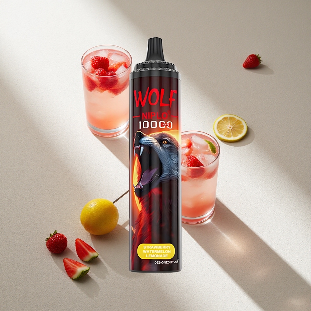 JNR Wolf Niplo 10000 Puffs Fresa Sandía Limonada 20ml Argentina wholesale