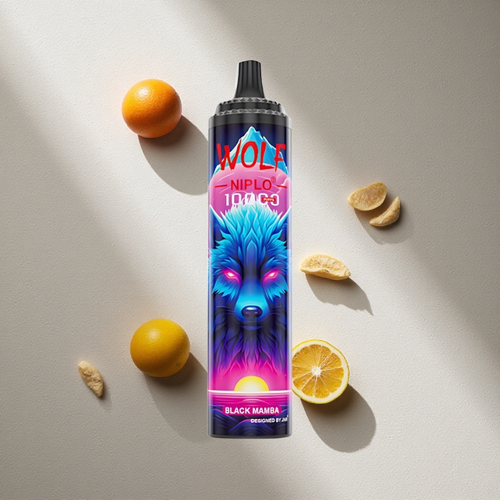 JNR Wolf Niplo 10000 Puffs Mamba Negra Vape Desechable 20ml Capacidad de E-líquido Argentina wholesale