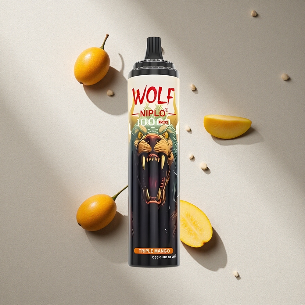 JNR Wolf Niplo 10000 Puffs Triple Mango 20ml Recarga Tipo-C Argentina wholesale