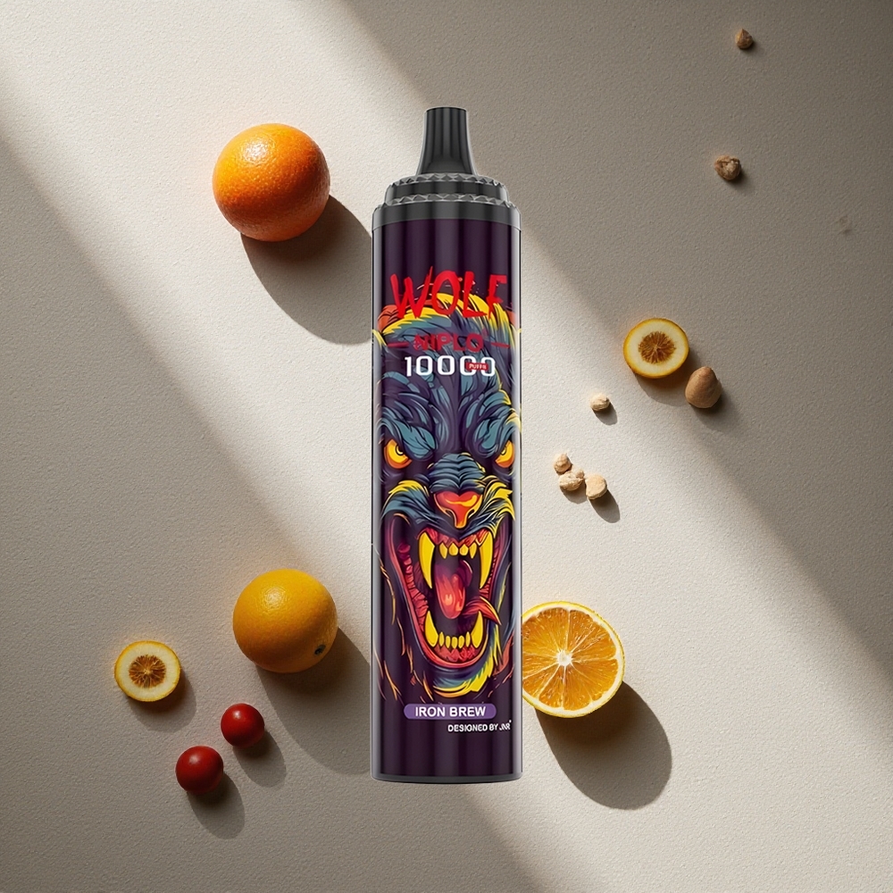 JNR Wolf Niplo 10000 Puffs Vape Desechable Cerveza de Hierro 20ml Argentina wholesale