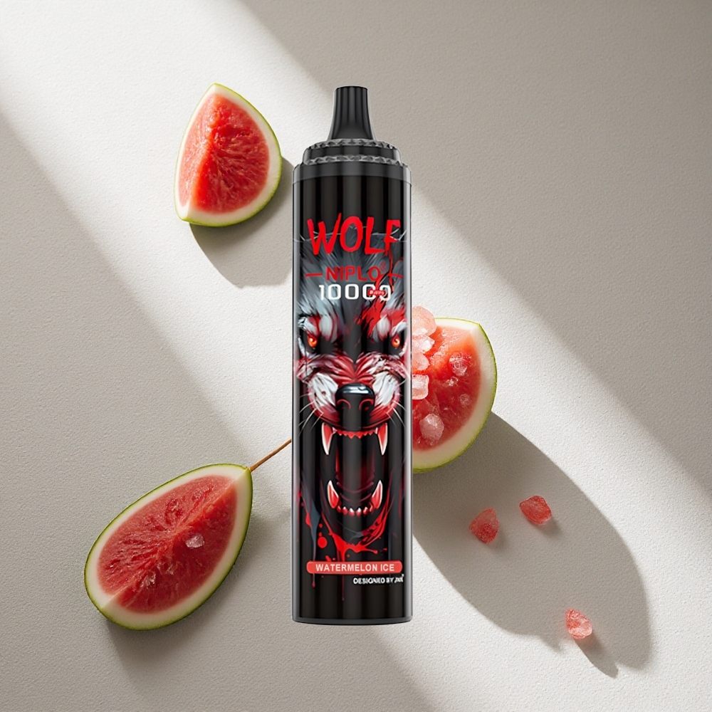 JNR Wolf Niplo 10000 Puffs Vape Sandía Helada 20ml Tipo-C Argentina wholesale
