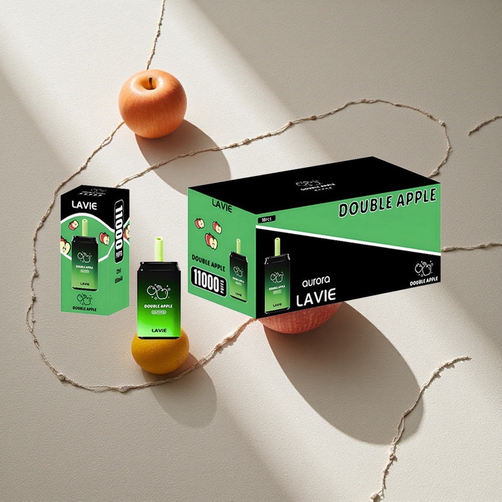 LAVIE Aurora 11000 Puffs Doble Manzana 22ML Recargable Argentina wholesale