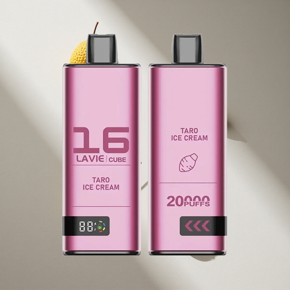 Lavie Cube 20000 Puffs Vape Desechable Helado de Taro 28ML Argentina wholesale