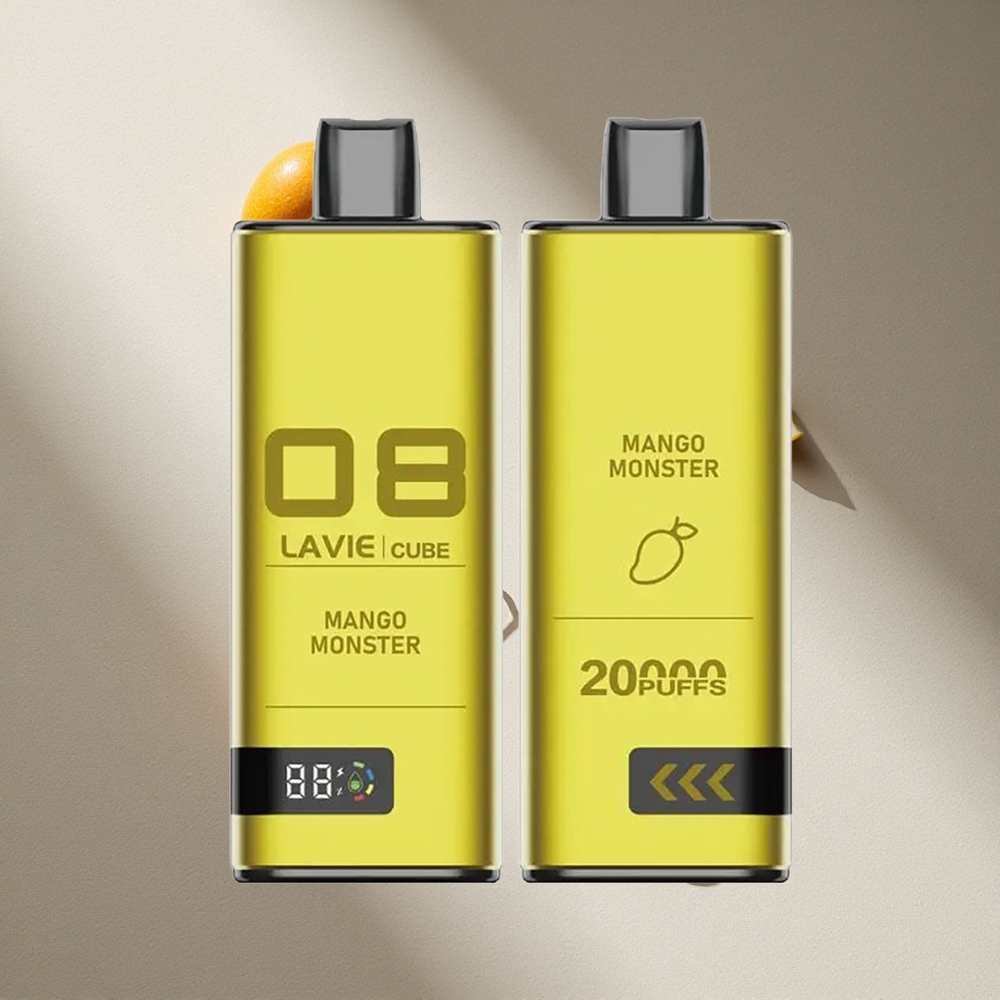 Lavie Cube 20000 Puffs Vape Desechable Mango Monstruo 28ML Tipo C Argentina wholesale