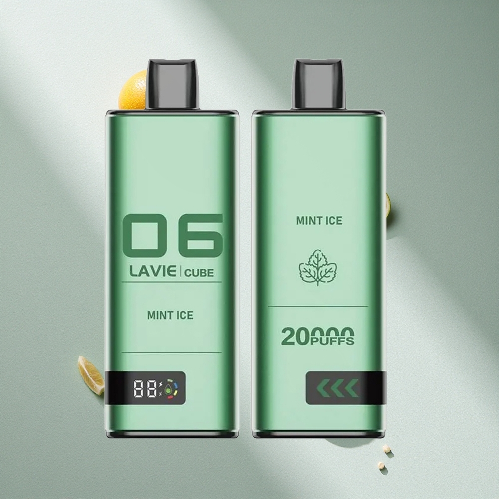 Lavie Cube 20000 Puffs Vape Desechable Menta Helada 28ML Argentina wholesale