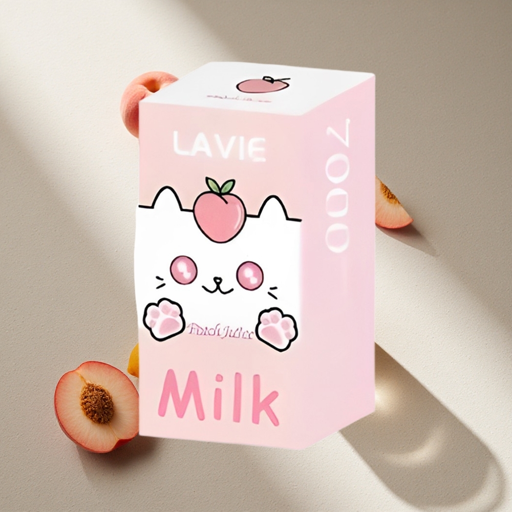 LAVIE Milk 7000 Puffs Jugo de Durazno 16ML Recargable Tipo C Argentina wholesale