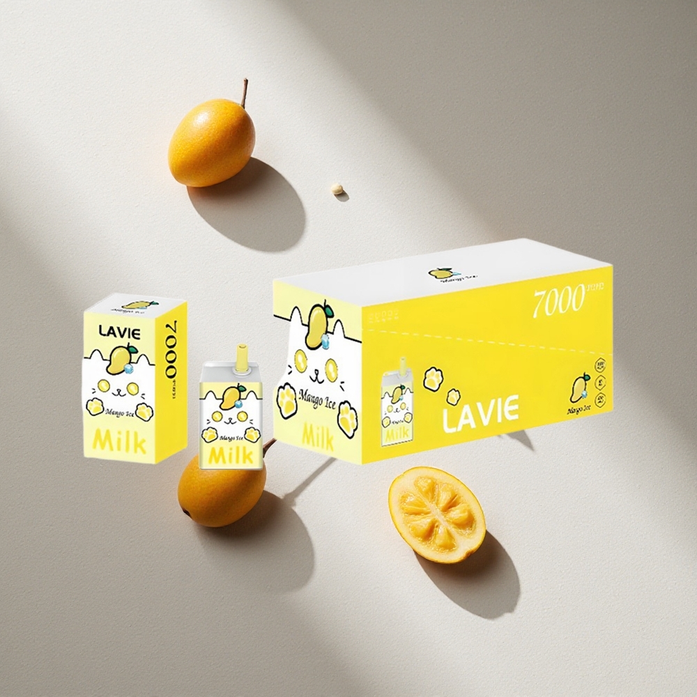 LAVIE Milk 7000 Puffs Mango Helado 16ML Capacidad de líquido Argentina wholesale