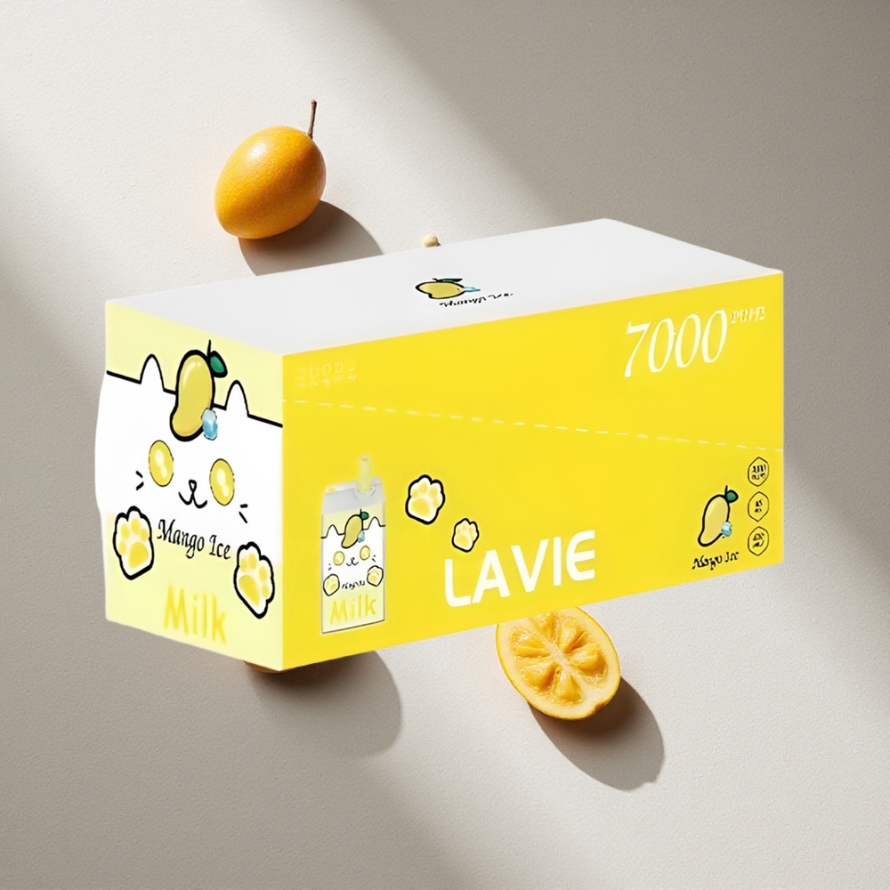 LAVIE Milk 7000 Puffs Mango Helado 16ML Capacidad de líquido Argentina wholesale