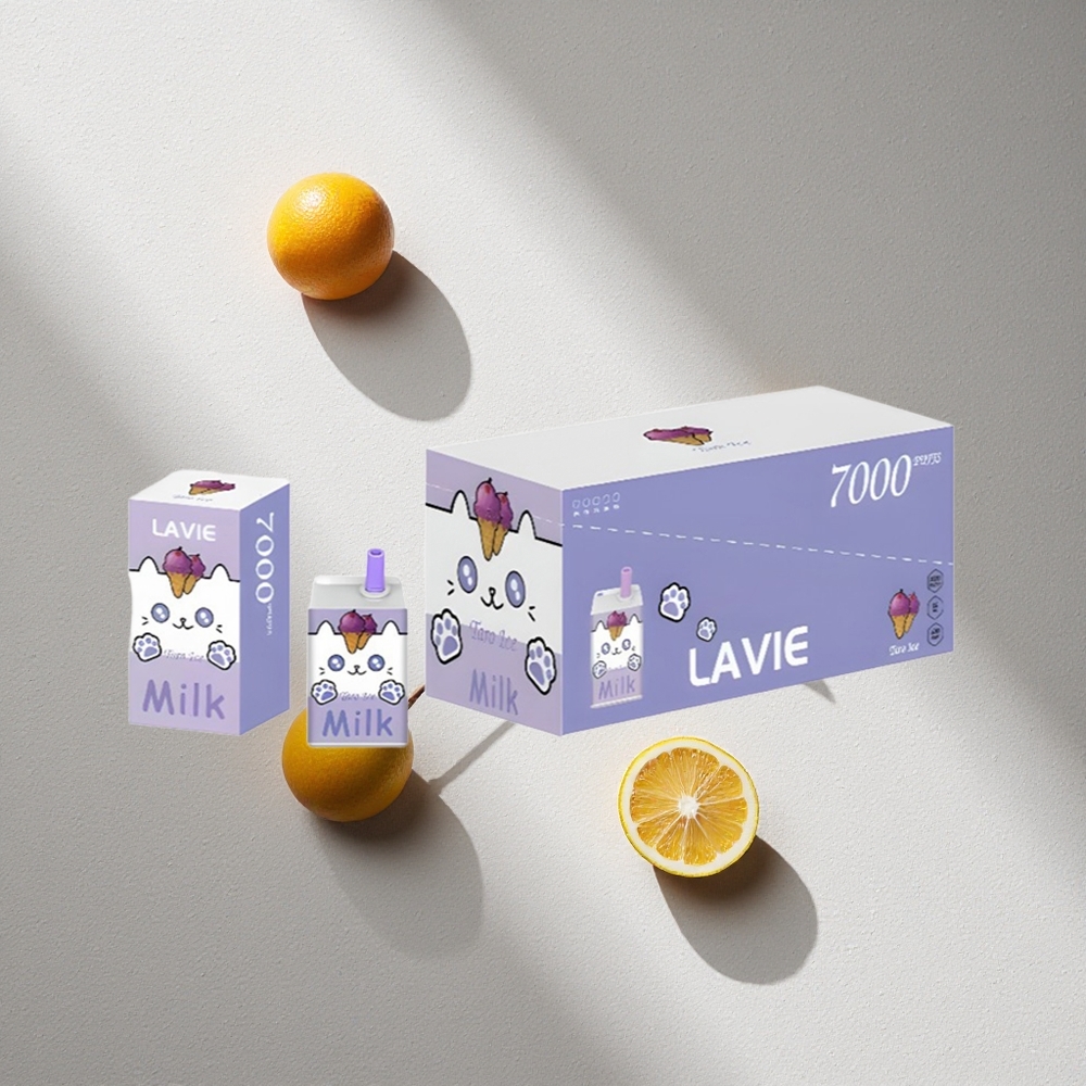 LAVIE Milk 7000 Puffs Taro Helado 16ML Capacidad Argentina wholesale