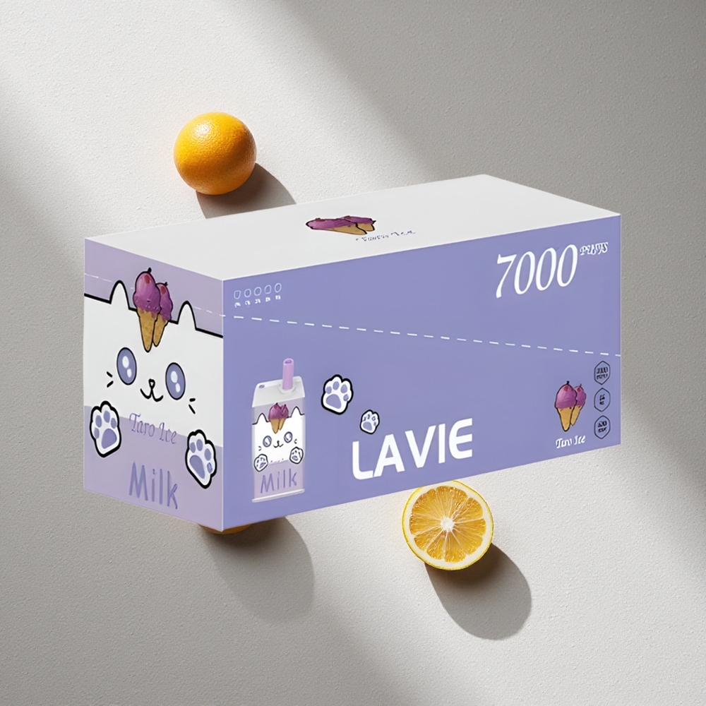 LAVIE Milk 7000 Puffs Taro Helado 16ML Capacidad Argentina wholesale