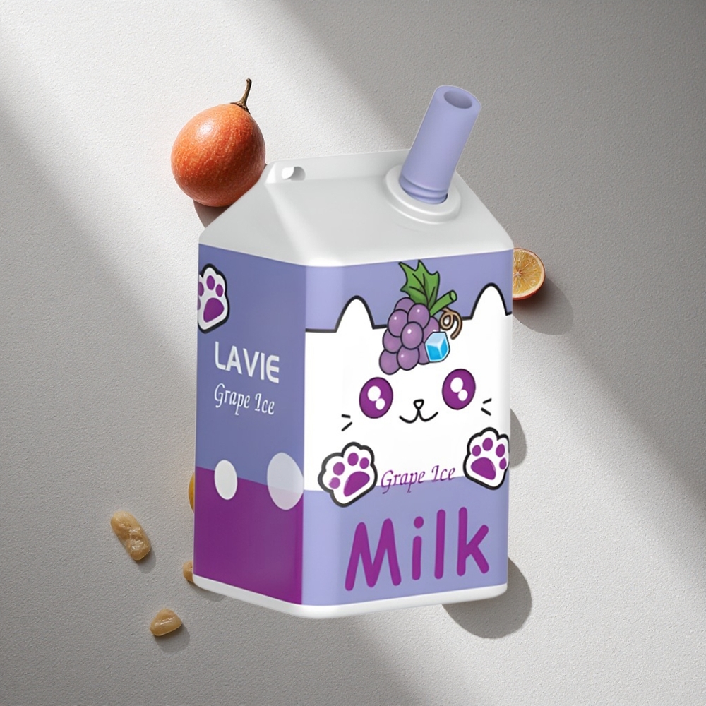LAVIE Milk 7000 Puffs Uva Helado 16ML Recargable Argentina wholesale