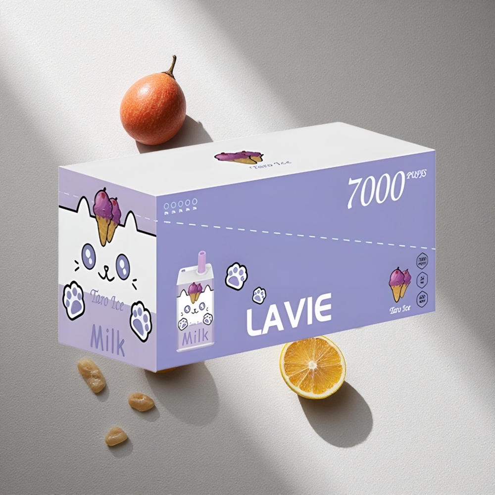 LAVIE Milk 7000 Puffs Uva Helado 16ML Recargable Argentina wholesale