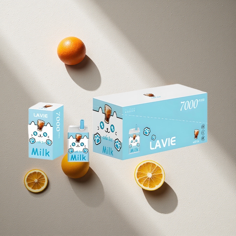 LAVIE Milk 7000 Puffs Vape Cola Helada 16ML Recargable Argentina wholesale