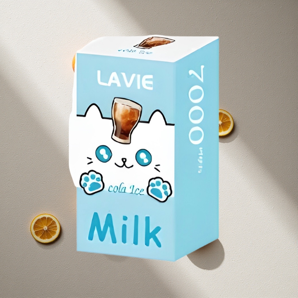 LAVIE Milk 7000 Puffs Vape Cola Helada 16ML Recargable Argentina wholesale
