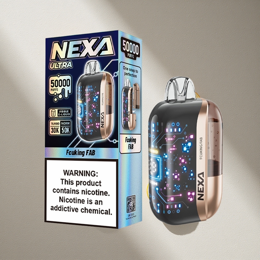NEXA Ultra 50000 Puffs Vape Desechable Fabada Fabulosa 20ml Capacidad Precargada 800mah Batería Argentina wholesale