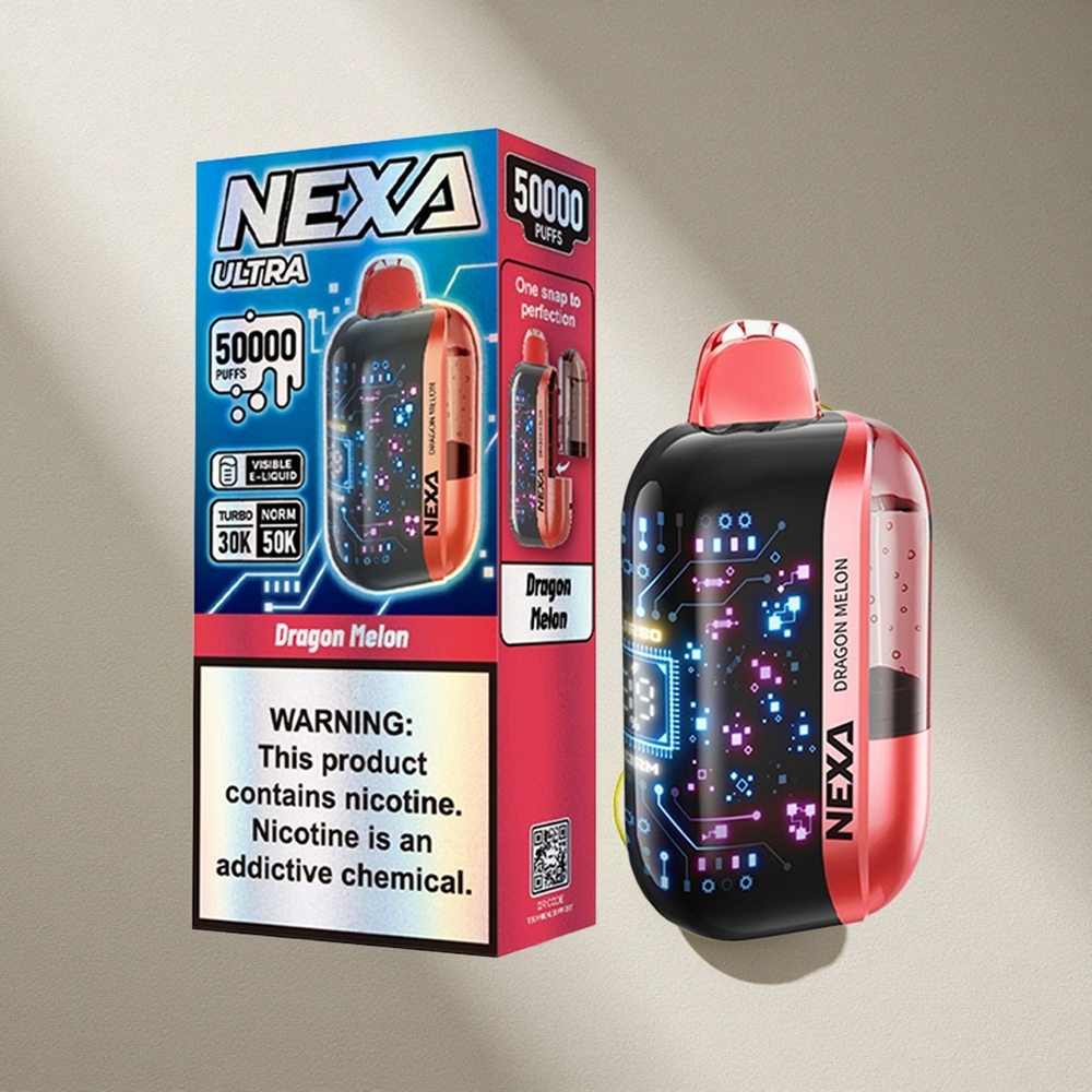 NEXA Ultra 50000 Puffs Vape Desechable Melón Dragón 20ml Capacidad Prellenada Argentina wholesale