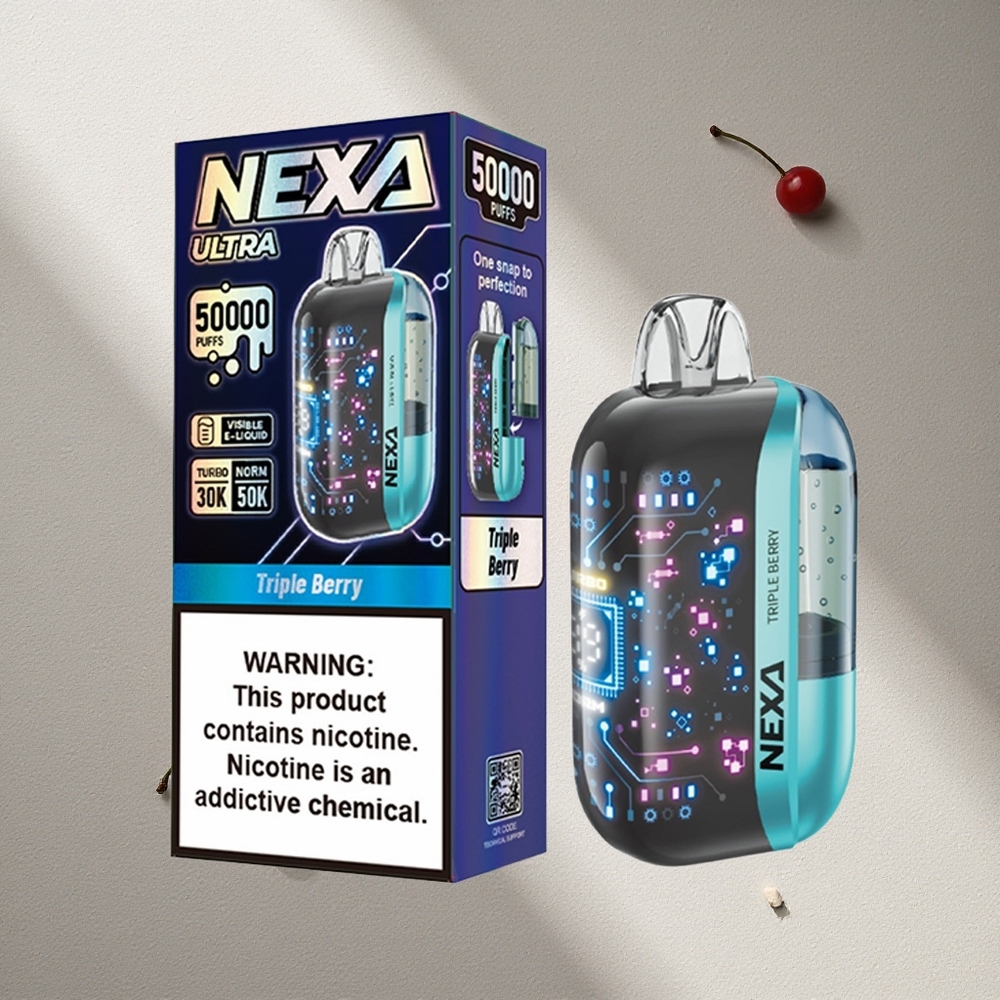 NEXA Ultra 50K Triple Bayas 20ml Capacidad Prellenada Pantalla 3D Curva Argentina wholesale