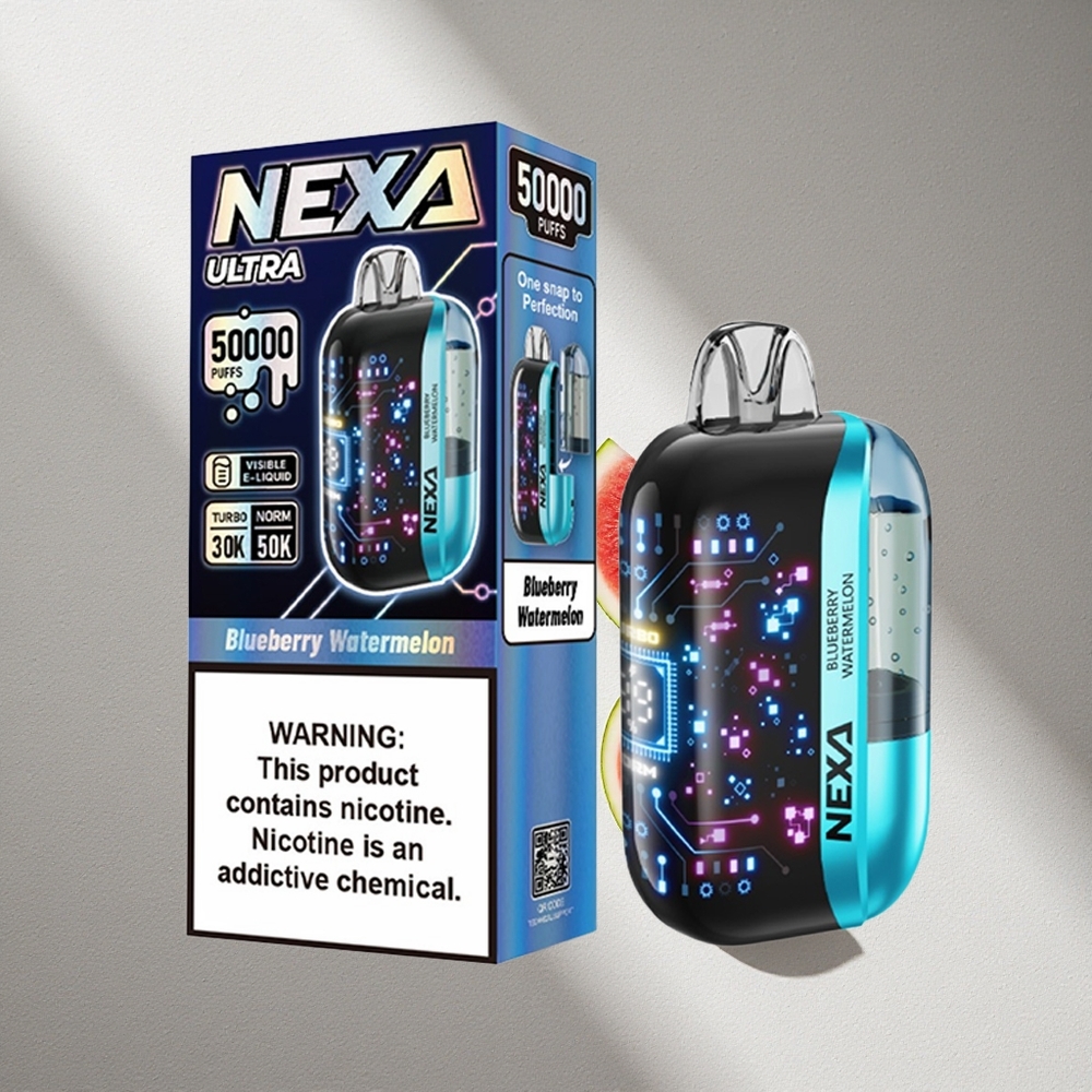 NEXA Ultra 50K Vape Desechable 50000 Puffs Arándano Sandía 20ml Capacidad Prellenada Argentina wholesale