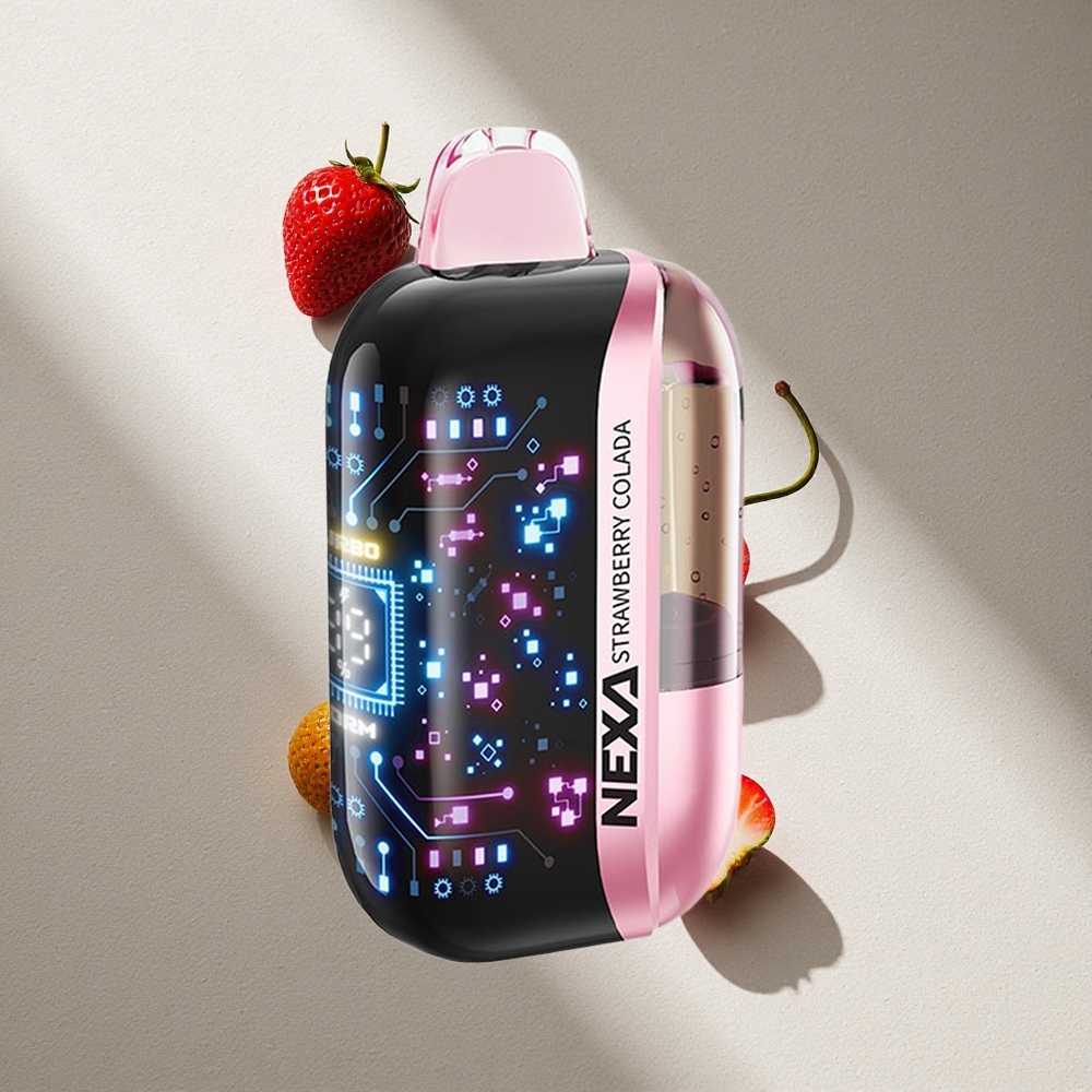 NEXA Ultra 50K Vape Desechable 50000 Puffs Fresa Colada 20ml Capacidad Precargada Argentina wholesale