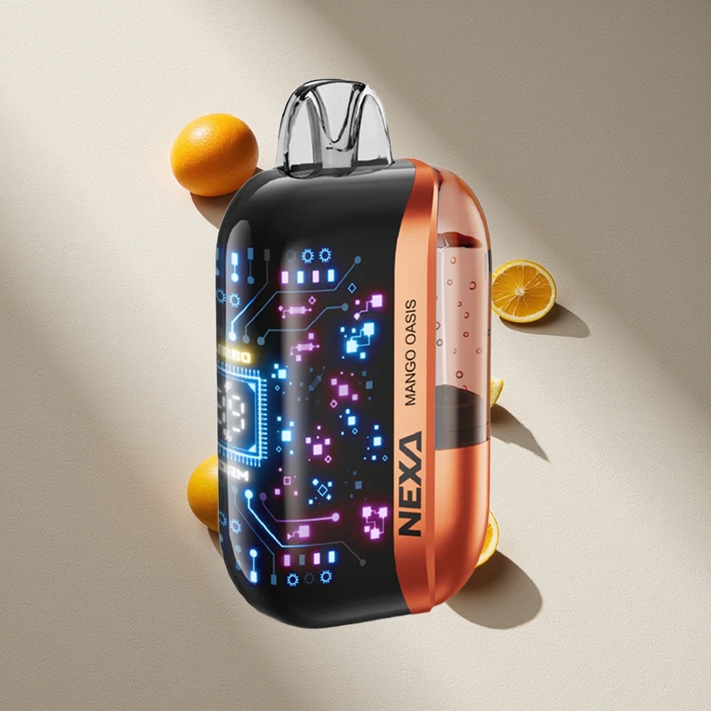 NEXA Ultra 50K Vape Desechable 50000 Puffs Mango Oasis 20ml Pantalla Curva 3D Argentina wholesale